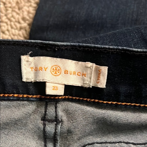 Tory Burch Skinny Blue Jeans Modern Fit 335 - Picture 5 of 14